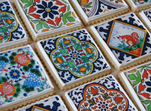 Delft TIle Cookies by Whipped Bakeshop