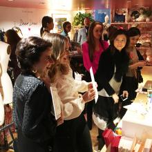 Drew Barrymore and Darcy Miller Drew Barrymore and Darcy Miller at an event at Dear Drew