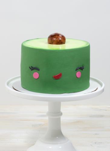 Avacado Kawaii Cake by Whipped Bakeshop