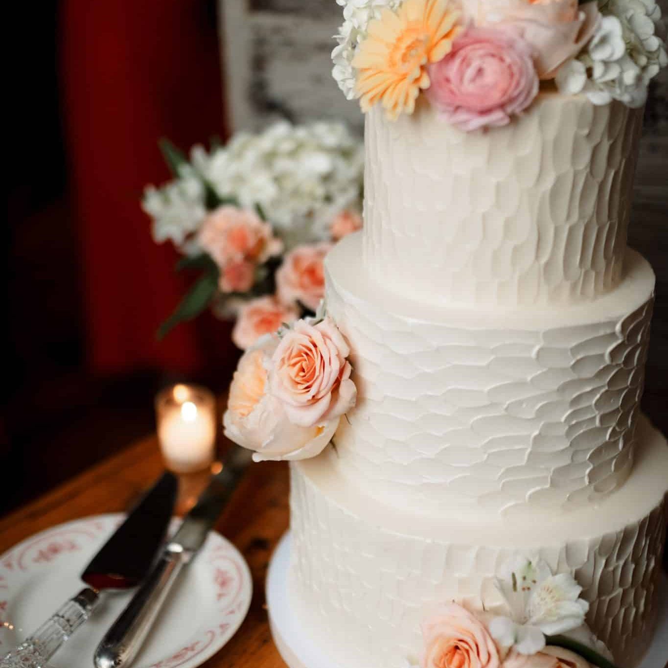 Custom wedding cakes by Whipped Bakeshop in Philadelphia