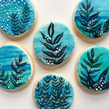 Custom Undersea Cookies by Whipped Bakeshop