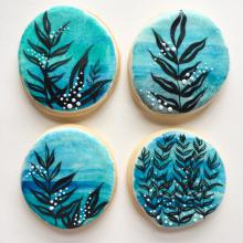 Custom Undersea Cookies by Whipped Bakeshop