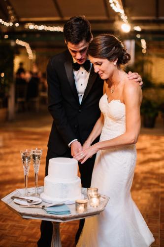 Photo by Brittney Raine Photography Whipped Bakeshop Cake Cutting