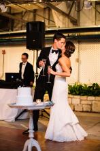 Whipped Bakeshop Philadelphia Wedding Cake Photo by Brittney Raine Photography