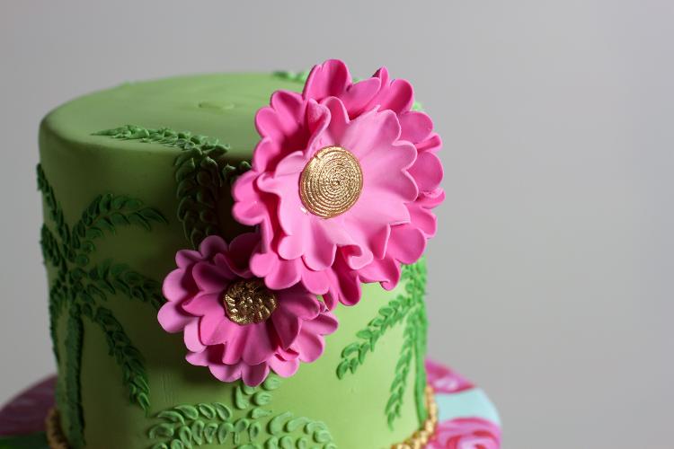 Bridal Shower Cake Detail