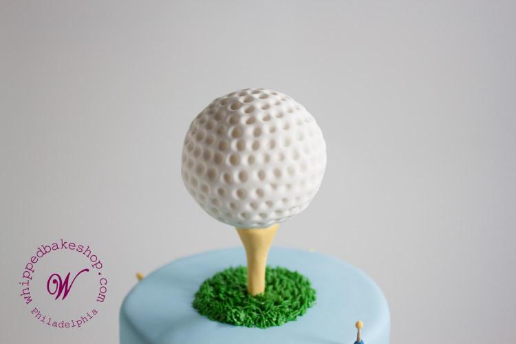 Golf Cake by Whipped Bakeshop in Philadelphia
