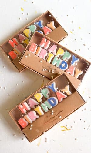 Happy Birthday Candles