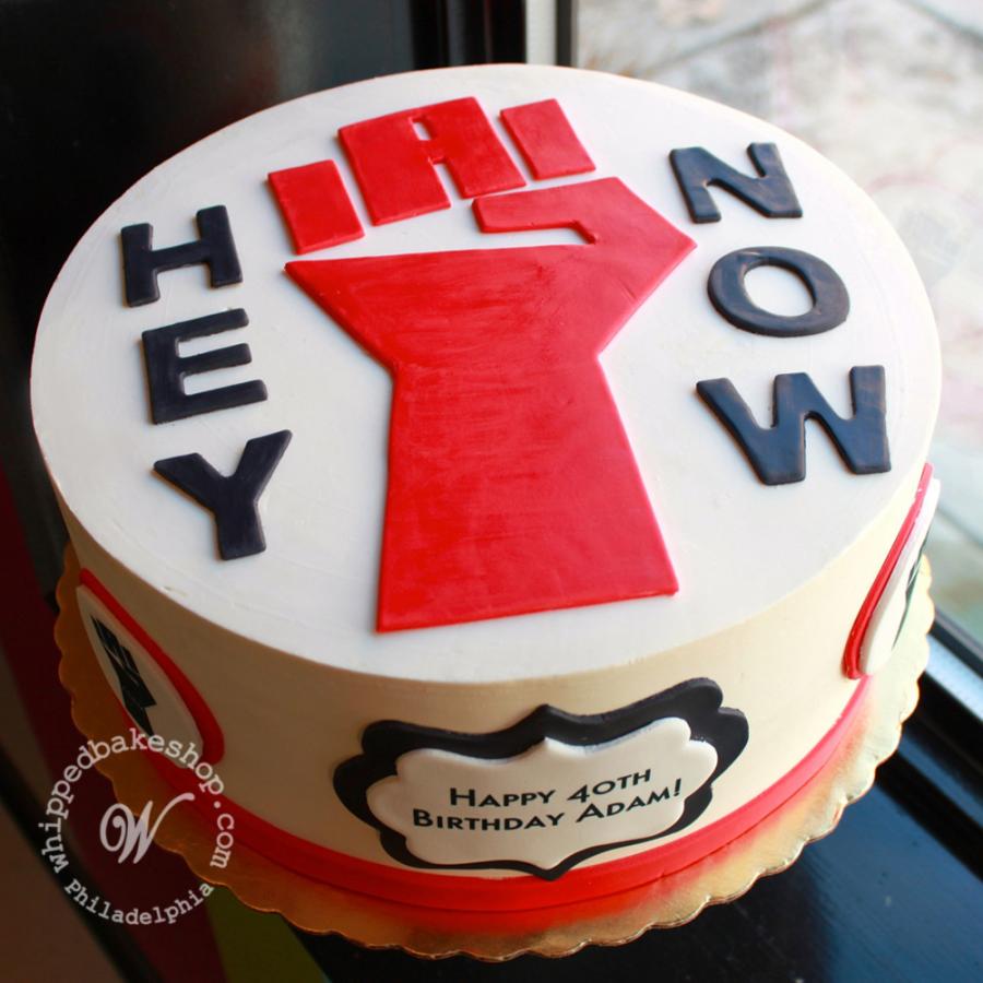 Howard Stern Birthday Cake by Whipped Bakeshop