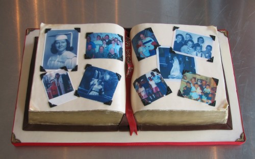 Whipped Bakeshop makes a scrapbook of memories for an 80th birthday