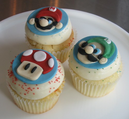 Super Mario Bros. Cupcakes by Whipped Bakeshop Super Mario Bros. Cupcakes by Whipped Bakeshop
