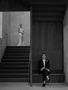 Wedding at The Barnes Foundation venue in Philadelphia