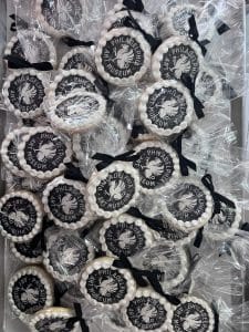 Philadelphia Art Museum Rebranded Logo Cookies by Whipped Bakeshop