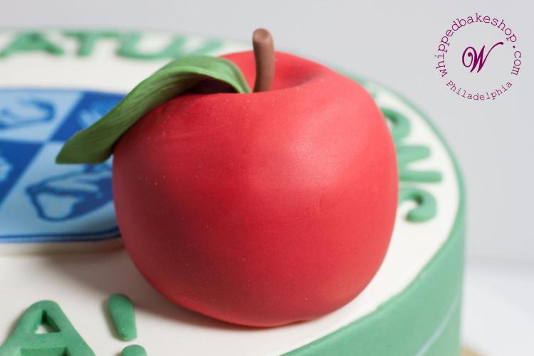 Philadelphia Graduation Cake by Whipped Bakeshop