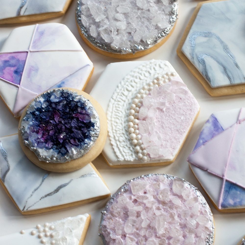 Square Brides Mag Modern Winter Cookies Whipped Bakeshop