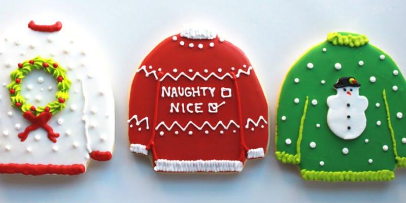 Whipped Bakeshop Ugly Sweater Holiday Cookie Class