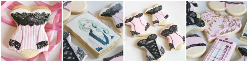 Victoria's Secret Lingerie Cookies by Whipped Bakeshop
