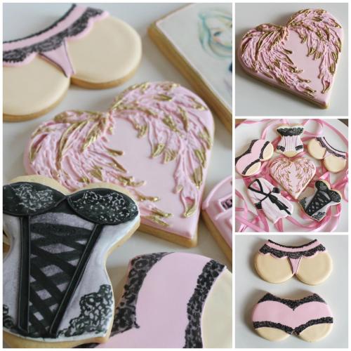 Victoria's Secret Lingerie Cookies