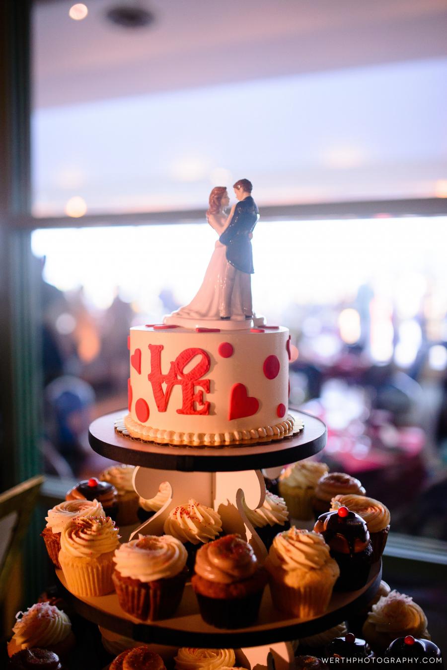 Cupcake Tower at the Independence Seaport Museum