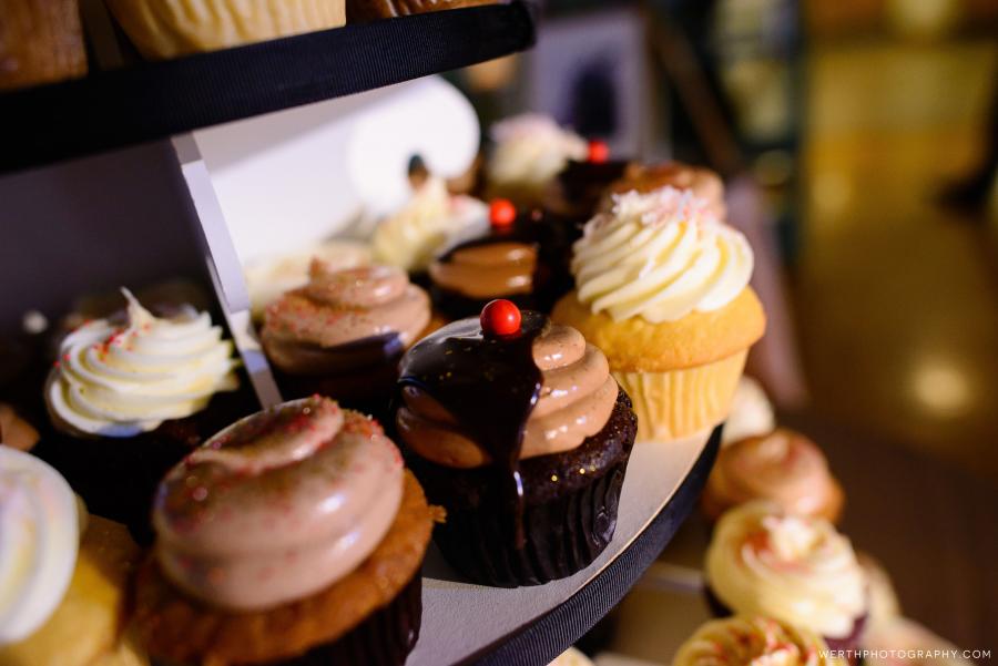 Wedding Cupcake Tower at the Independence Seaport Museum