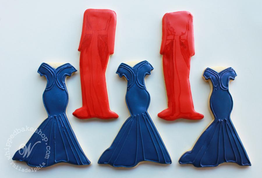 Zac Posen Dress Cookies by Whipped Bakeshop