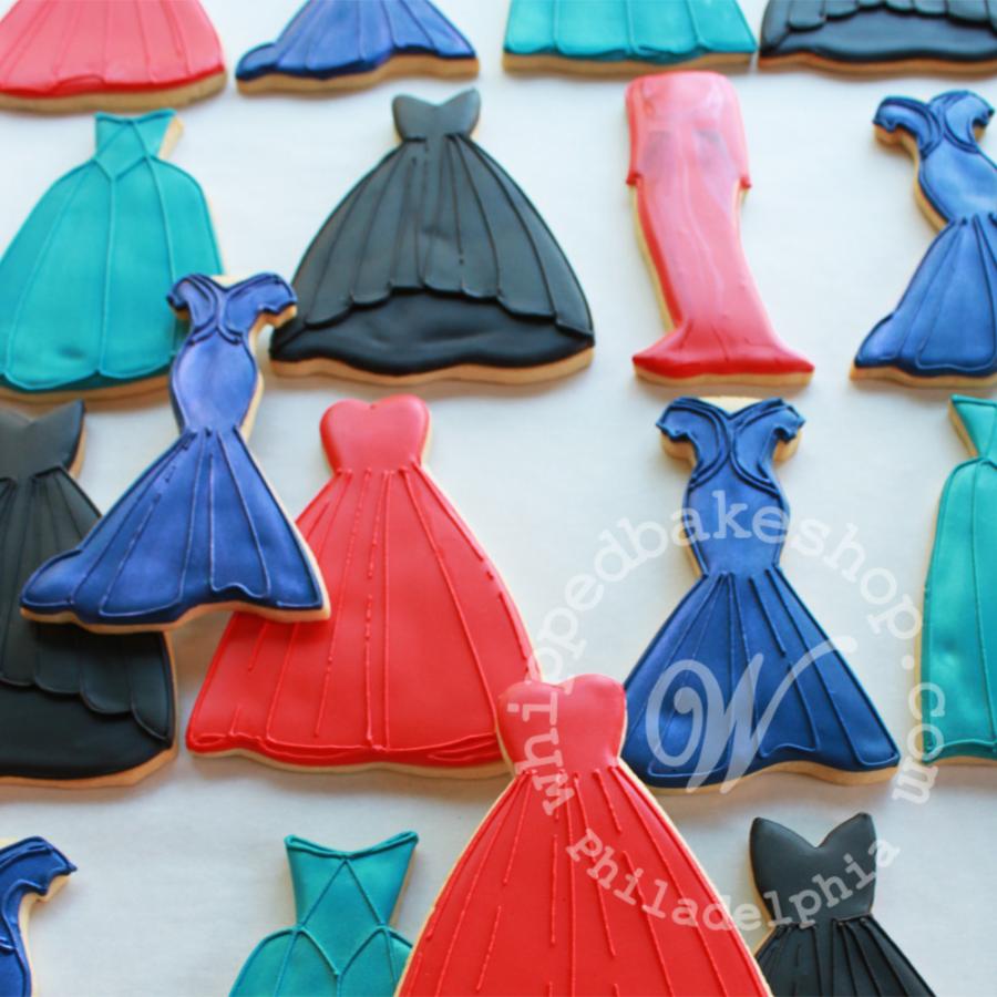 Zac Posen Dress Cookies by Whipped Bakeshop