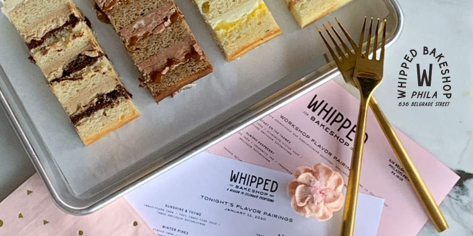 Cake Tasting Events at Whipped Bakeshop are the Perfect Way to Plan Your Philadelphia Wedding Cake 